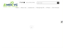 Tablet Screenshot of joemihevc.com